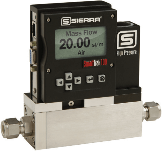 Sierra Instruments Ultra-High Pressure Digital Gas Mass Flow Meter and Controller, SmartTrak 100HP